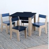 image:imageGAP GapKids Table and 4 Chair Set  Greenguard Gold Certified NavyNatural
