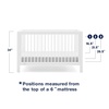 image:imageGAP babyGap Charlie 6in1 Convertible Crib  Greenguard Gold Certified Bianca WhiteBianca White