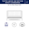 image:imageGAP babyGap Charlie 6in1 Convertible Crib  Greenguard Gold Certified Bianca WhiteBianca White
