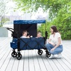 image:imageGAP babyGap Deluxe Explorer Wagon Grey StripesNavy Camo