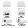 image:imageGAP babyGap Oxford 6in1 Convertible Crib  Greenguard Gold Certified Bianca WhiteNaturalBianca White