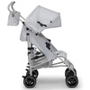 image:imagebabyGap Classic Stroller  Lightweight Stroller with Recline Compact Fold amp Removable Parent Organizer  Made with Sustainable Materials Pink StripesGrey Stripes