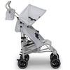 image:imagebabyGap Classic Stroller  Lightweight Stroller with Recline Compact Fold amp Removable Parent Organizer  Made with Sustainable Materials Pink StripesGrey Stripes