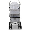 image:imagebabyGap Classic Stroller  Lightweight Stroller with Recline Compact Fold amp Removable Parent Organizer  Made with Sustainable Materials Pink StripesGrey Stripes