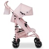 image:imagebabyGap Classic Stroller  Lightweight Stroller with Recline Compact Fold amp Removable Parent Organizer  Made with Sustainable Materials Pink StripesPink Stripes