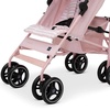image:imagebabyGap Classic Stroller  Lightweight Stroller with Recline Compact Fold amp Removable Parent Organizer  Made with Sustainable Materials Pink StripesPink Stripes