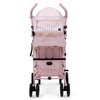 image:imagebabyGap Classic Stroller  Lightweight Stroller with Recline Compact Fold amp Removable Parent Organizer  Made with Sustainable Materials Pink StripesPink Stripes