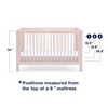 image:imagebabyGap by Delta Children Charlie 6in1 Convertible Crib TrueSleep Crib and Toddler Mattres s Bundle Blush Pink