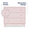 image:imagebabyGap by Delta Children Charlie 6in1 Convertible Crib TrueSleep Crib and Toddler Mattress Legacy 3 Drawer Dresser Bundle Blush Pink