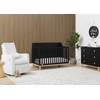 image:imagebabyGap by Delta Children Oxford 6in1 Convertible Crib TrueSleep 2Stage Deluxe Crib and Toddler Mattress Bundle EbonyNatural