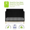 image:imagebabyGap by Delta Children Oxford 6in1 Convertible Crib TrueSleep 2Stage Deluxe Crib and Toddler Mattress Bundle EbonyNatural