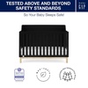 image:imagebabyGap by Delta Children Oxford 6in1 Convertible Crib TrueSleep 2Stage Deluxe Crib and Toddler Mattress Bundle EbonyNatural
