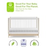 image:imagebabyGap by Delta Children Tate 4in1 Convertible Crib TrueSleep Crib and Toddler Mattress Bundle Bianca WhiteNatural