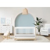 image:imagebabyGap by Delta Children Tate 4in1 Convertible Crib TrueSleep Crib and Toddler Mattress Bundle Bianca WhiteNatural