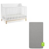 image:imagebabyGap by Delta Children Oxford 6in1 Convertible Crib TrueSleep 2Stage Deluxe Crib and Toddler Mattress Bundle