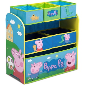 image:imageDelta Children 6Bin Toy Storage Organizer Peppa Pig