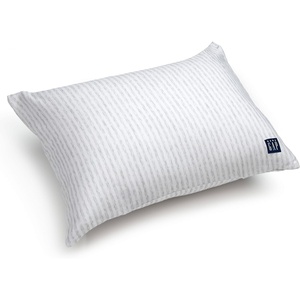 image:imageDelta Children Gap babyGap Toddler Pillow with 2 Cooling Covers WhiteGrey Stripe