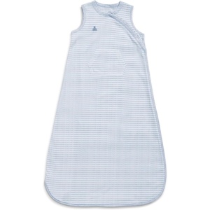 image:imageDelta Children Gap babyGap TrueSleep Sleep Sack  100 Organic Cotton  GOTS and OekoTex 100 Certified  2Way Zipper  Large 612 Months Bluish Grey StripeBlue Stripe