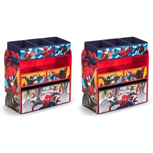 image:imageDelta Children MultiBin Toy Organizer Marvel Spider Man1 Count Pack of 2