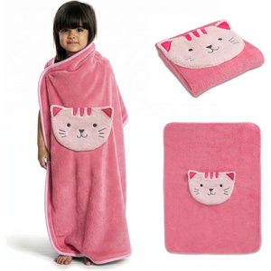 image:imageDelta Children Sherpa Throw Blanket with Storage Pocket for Kids Purple UnicornMagenta Cat