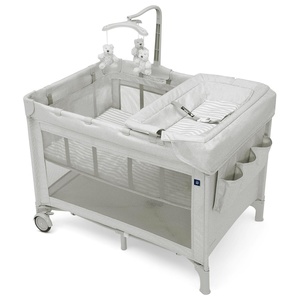 image:imageGAP babyGap Deluxe Play Yard Grey StripesGrey Stripes