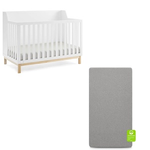 image:imagebabyGap by Delta Children Oxford 6in1 Convertible Crib TrueSleep 2Stage Deluxe Crib and Toddler Mattress Bundle
