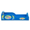 image:imageBaby Shark Plastic Sleep and Play Plastic Toddler Bed with Attached Guardrails by Delta Children Blue