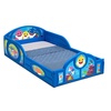 image:imageBaby Shark Plastic Sleep and Play Plastic Toddler Bed with Attached Guardrails by Delta Children Blue