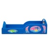 image:imageBaby Shark Plastic Sleep and Play Plastic Toddler Bed with Attached Guardrails by Delta Children Blue