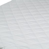 image:imageBeautyrest Black Luxury Fitted Baby Crib Mattress Pad Cover  Waterproof  52 x 28  Machine Washable Bright White