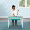 image:imageBluey Compact Play amp Learn Sensory Table  Includes Musical Instruments  Use as Sand TableSensory TableActivity TableMontessori Toy Blue