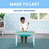 image:imageBluey Compact Play amp Learn Sensory Table  Includes Musical Instruments  Use as Sand TableSensory TableActivity TableMontessori Toy Blue