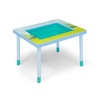 image:imageBluey Compact Play amp Learn Sensory Table  Includes Musical Instruments  Use as Sand TableSensory TableActivity TableMontessori Toy Blue