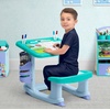 image:imageCoComelon Draw and Play Desk by Delta Children  Includes 10 Markers and Coloring Book BlueBluey
