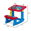 image:imageCoComelon Draw and Play Desk by Delta Children  Includes 10 Markers and Coloring Book BlueMickey Mouse