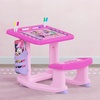 image:imageCoComelon Draw and Play Desk by Delta Children  Includes 10 Markers and Coloring Book BlueMinnie Mouse