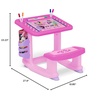 image:imageCoComelon Draw and Play Desk by Delta Children  Includes 10 Markers and Coloring Book BlueMinnie Mouse