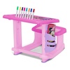 image:imageCoComelon Draw and Play Desk by Delta Children  Includes 10 Markers and Coloring Book BlueMinnie Mouse