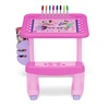 image:imageCoComelon Draw and Play Desk by Delta Children  Includes 10 Markers and Coloring Book BlueMinnie Mouse