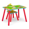 image:imageDelta Children  CoComelon 4Piece Toddler RoominaBox Set  Includes Sleep and Play Toddler Bed Table 1 Chair and Fabric Toy Box GreenCocomelon