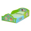 image:imageDelta Children  CoComelon 4Piece Toddler RoominaBox Set  Includes Sleep and Play Toddler Bed Table 1 Chair and Fabric Toy Box GreenCocomelon
