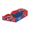 image:imageDelta Children  CoComelon 4Piece Toddler RoominaBox Set  Includes Sleep and Play Toddler Bed Table 1 Chair and Fabric Toy Box GreenMarvel Spidey and His Amazing Friends