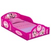 image:imageDelta Children  CoComelon 4Piece Toddler RoominaBox Set  Includes Sleep and Play Toddler Bed Table 1 Chair and Fabric Toy Box GreenMinnie Mouse