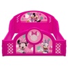 image:imageDelta Children  CoComelon 4Piece Toddler RoominaBox Set  Includes Sleep and Play Toddler Bed Table 1 Chair and Fabric Toy Box GreenMinnie Mouse