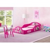 image:imageDelta Children  CoComelon 4Piece Toddler RoominaBox Set  Includes Sleep and Play Toddler Bed Table 1 Chair and Fabric Toy Box GreenMinnie Mouse