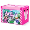 image:imageDelta Children  CoComelon 4Piece Toddler RoominaBox Set  Includes Sleep and Play Toddler Bed Table 1 Chair and Fabric Toy Box GreenMinnie Mouse