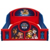 image:imageDelta Children  CoComelon 4Piece Toddler RoominaBox Set  Includes Sleep and Play Toddler Bed Table 1 Chair and Fabric Toy Box GreenPaw Patrol