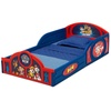 image:imageDelta Children  CoComelon 4Piece Toddler RoominaBox Set  Includes Sleep and Play Toddler Bed Table 1 Chair and Fabric Toy Box GreenPaw Patrol