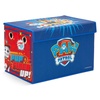 image:imageDelta Children  CoComelon 4Piece Toddler RoominaBox Set  Includes Sleep and Play Toddler Bed Table 1 Chair and Fabric Toy Box GreenPaw Patrol