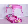 image:imageDelta Children  Disney Princess Plastic Sleep and Play Toddler Bed with Canopy Pink